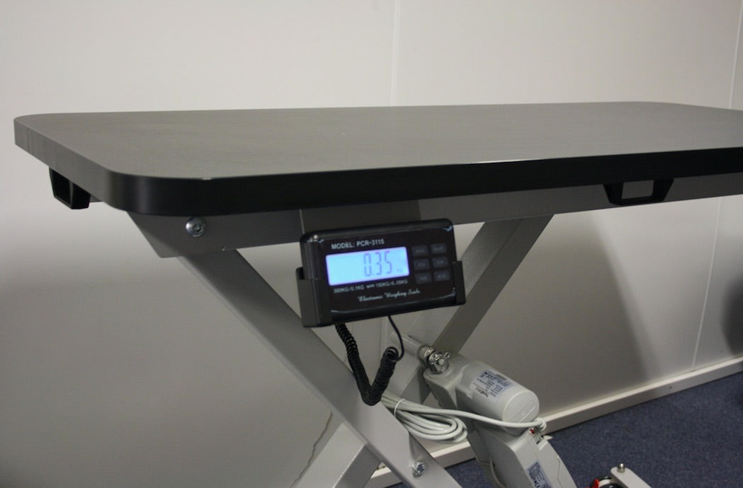 Veterinary Consult Room Table With Built-in Weight Scales Taking the Pain Out Of Assessing Animal Health