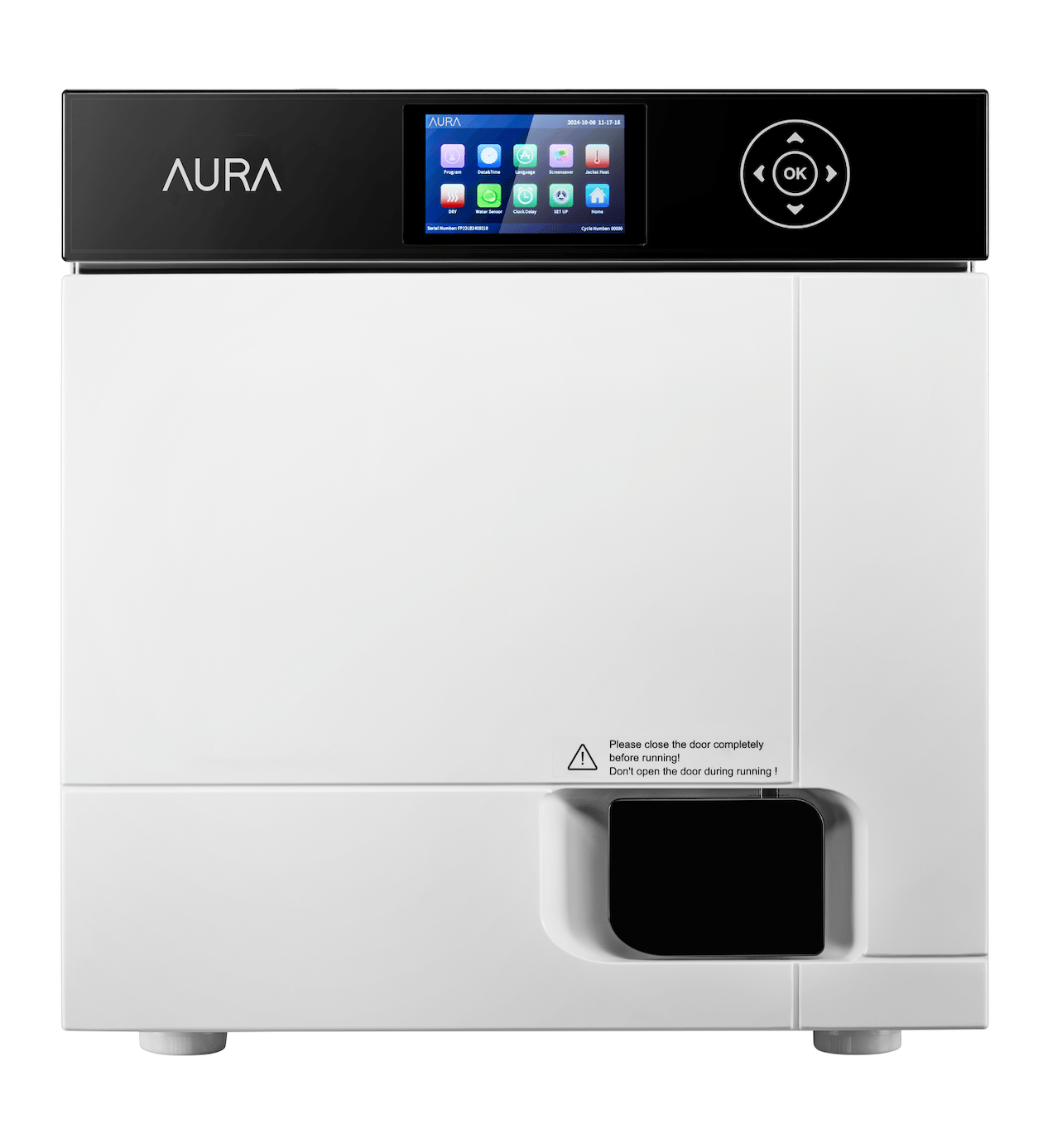 AURA Touchscreen Autoclave – Class B & S