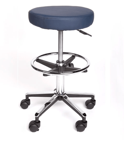 Gas Lift Stool With Foot Ring - InterAktiv Health