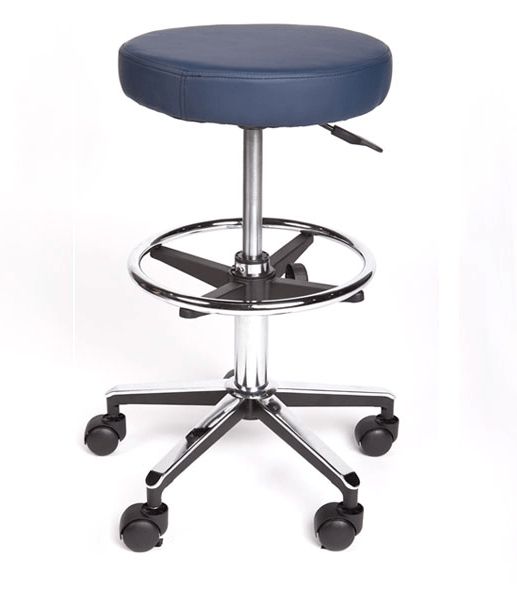 Gas Lift Stool With Foot Ring