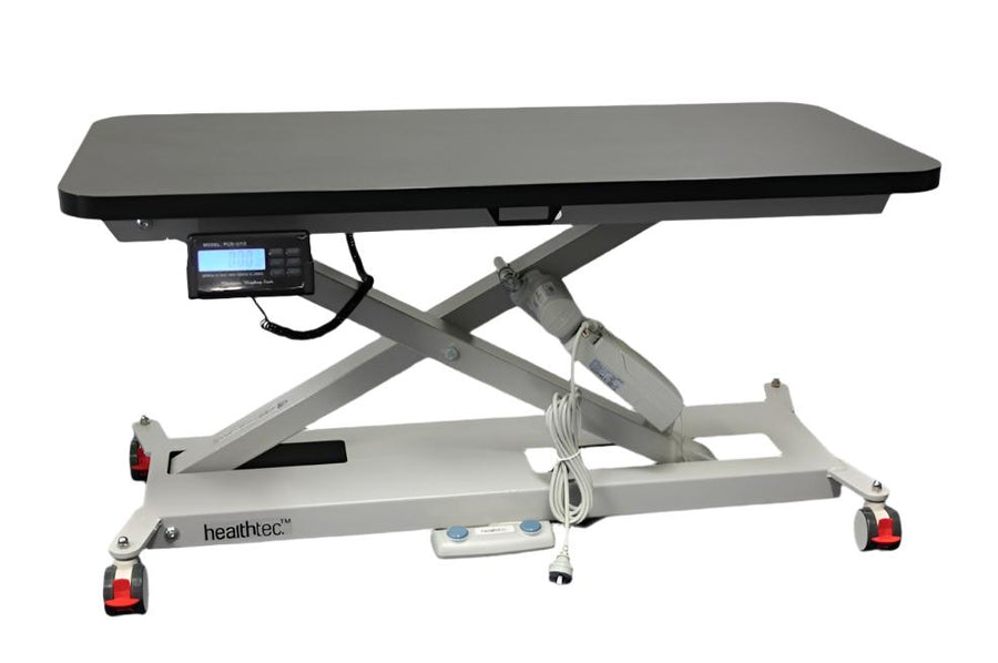 InterAktiv Veterinary Height Adjustable Consult Table with Weighing Scales - InterAktiv Health