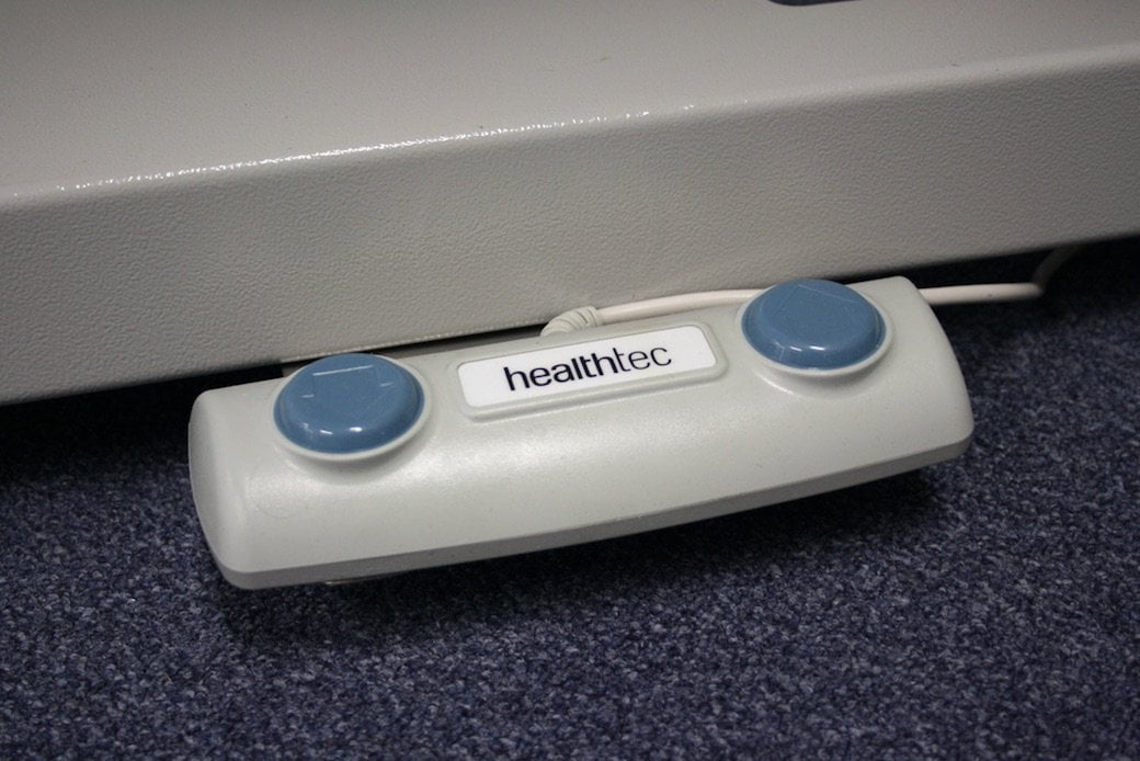 InterAktiv Veterinary Height Adjustable Consult Table with Weighing Scales - InterAktiv Health