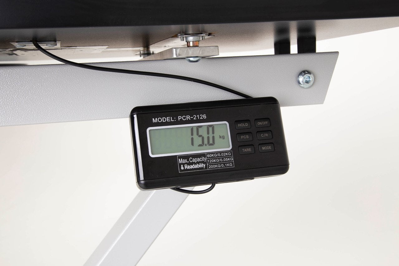 InterAktiv Veterinary Height Adjustable Consult Table with Weighing Scales - InterAktiv Health