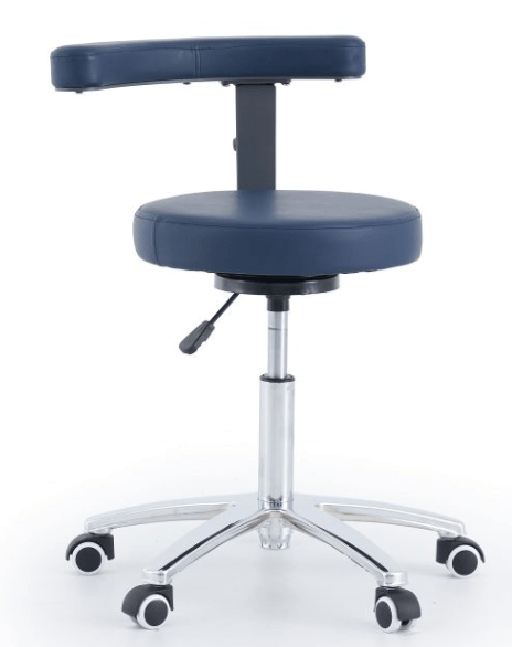 Pacific Round Top Gas List Stool with Arm Rest - InterAktiv Health