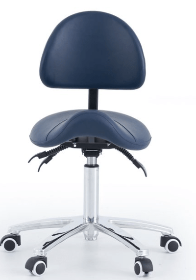 Pacific Saddle Stool with Back Rest - InterAktiv Health