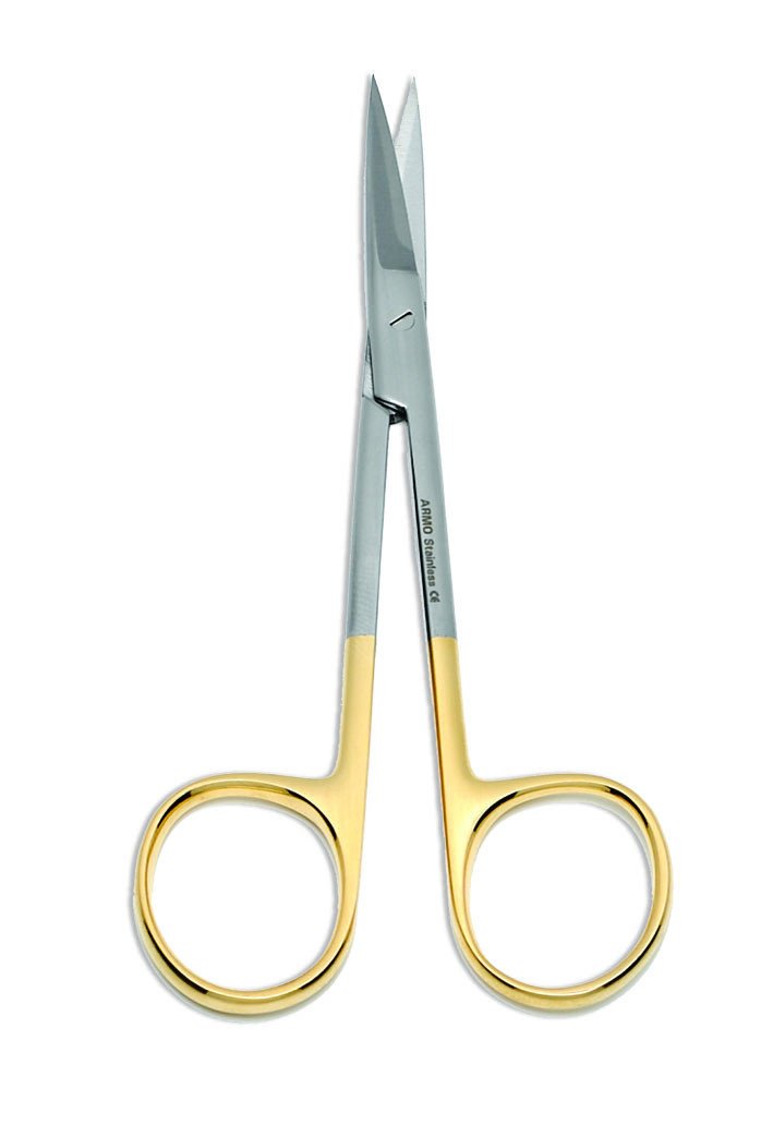 Scissors,Iris, Tungsten Carbide-Klini-InterAktiv Health