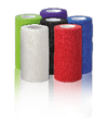 Pet Cohesive bandages 10cm box of mixed colour rolls at InterAktiv Vet