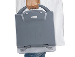 Kaixin KX5600 Black and white veterinary ultrasound scanner, light weight and easy to carry