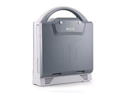 Kaixin KX5600 Black and white veterinary ultrasound scanner, fold up design at InterAktiv Vet