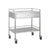 Dressing Trolley Stainless Steel-800mm Wide with 1 Drawers and Rail