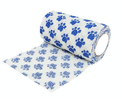 SMI Flex Cohesive bandage in Paw print at InterAktiv Vet