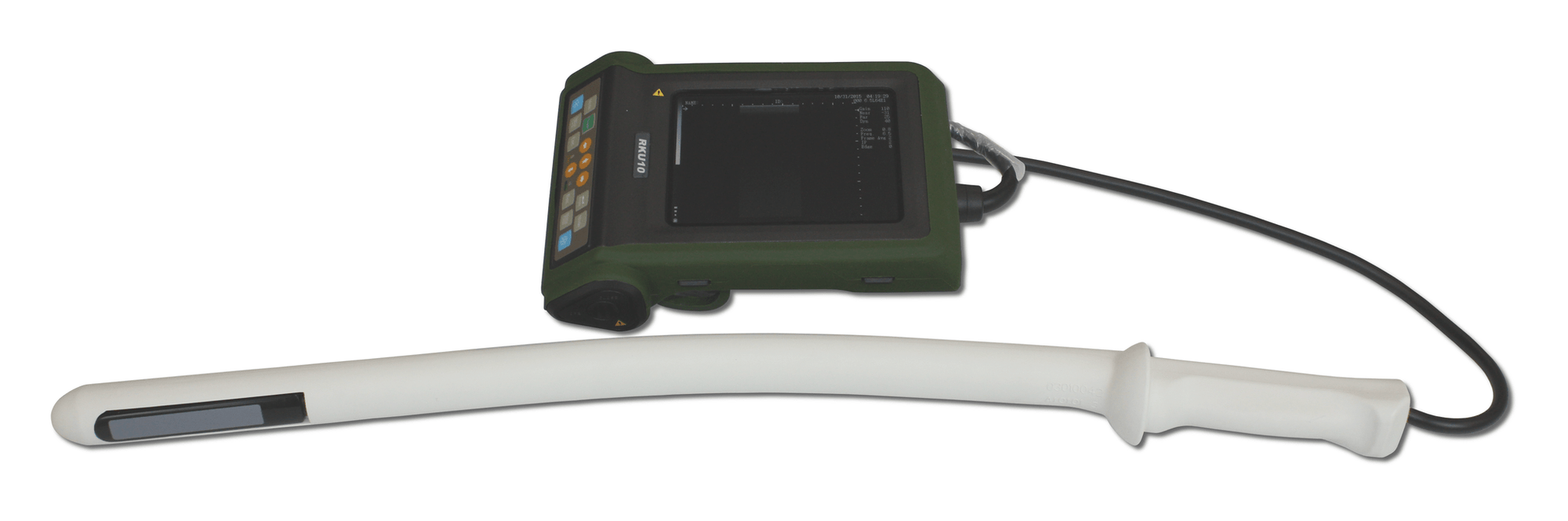 RKU10 VETERINARY ULTRASOUND with rectal ultrasound probe introducer