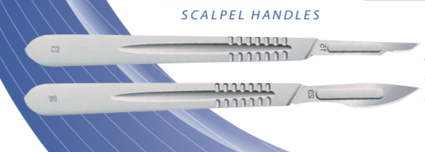 SMI STERILE SURGICAL BLADES WITH PLASTIC HANDLES
